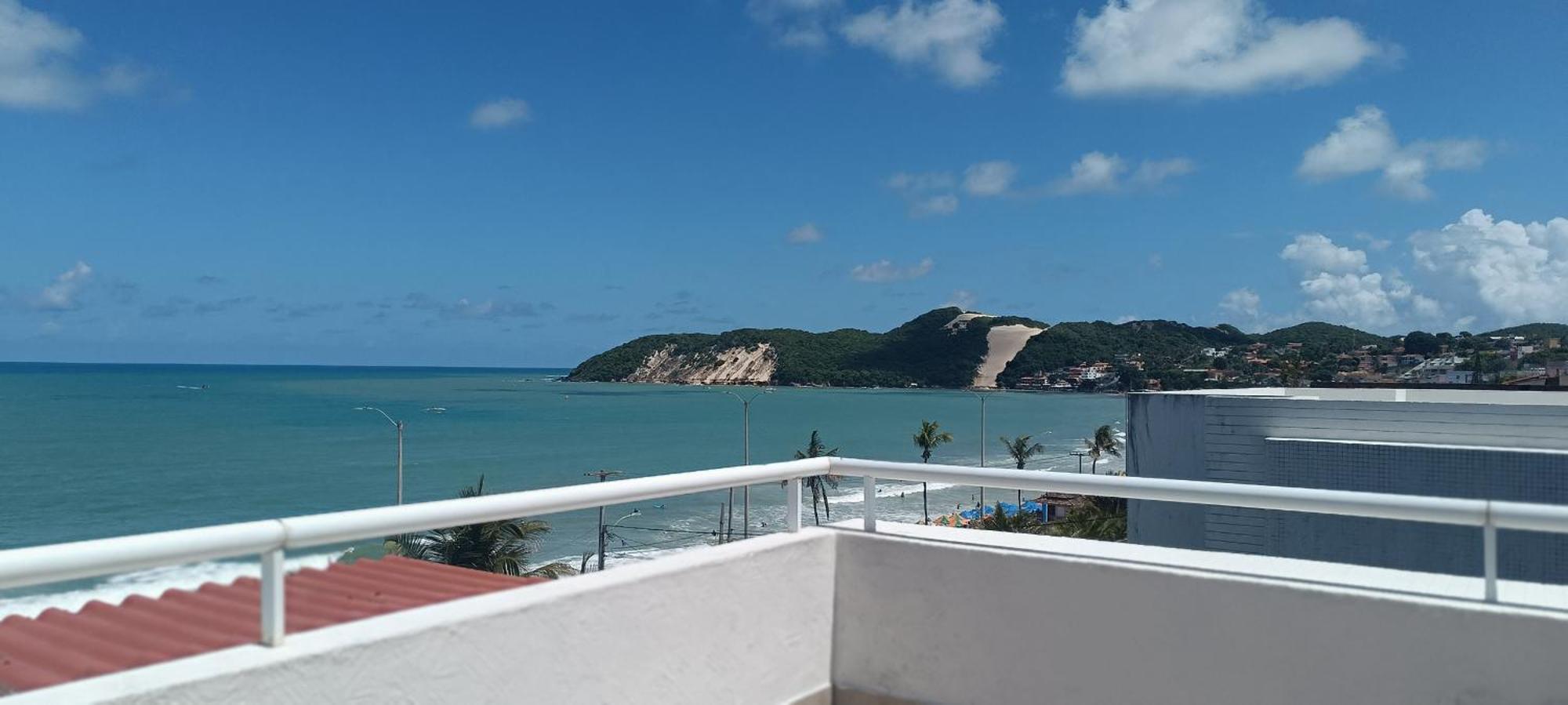 Edy Hospedagens Beira-Mar Flat 310 Com Vista Para O Morro Do Careca, Piscina E Localizacao Privilegiada Natal Exterior photo