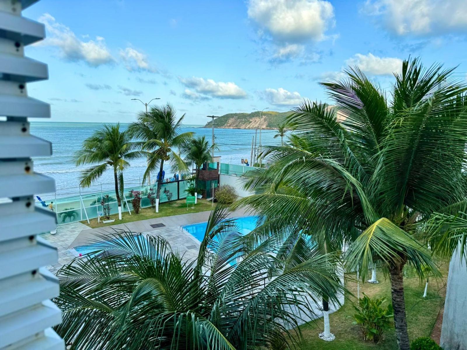 Edy Hospedagens Beira-Mar Flat 310 Com Vista Para O Morro Do Careca, Piscina E Localizacao Privilegiada Natal Exterior photo